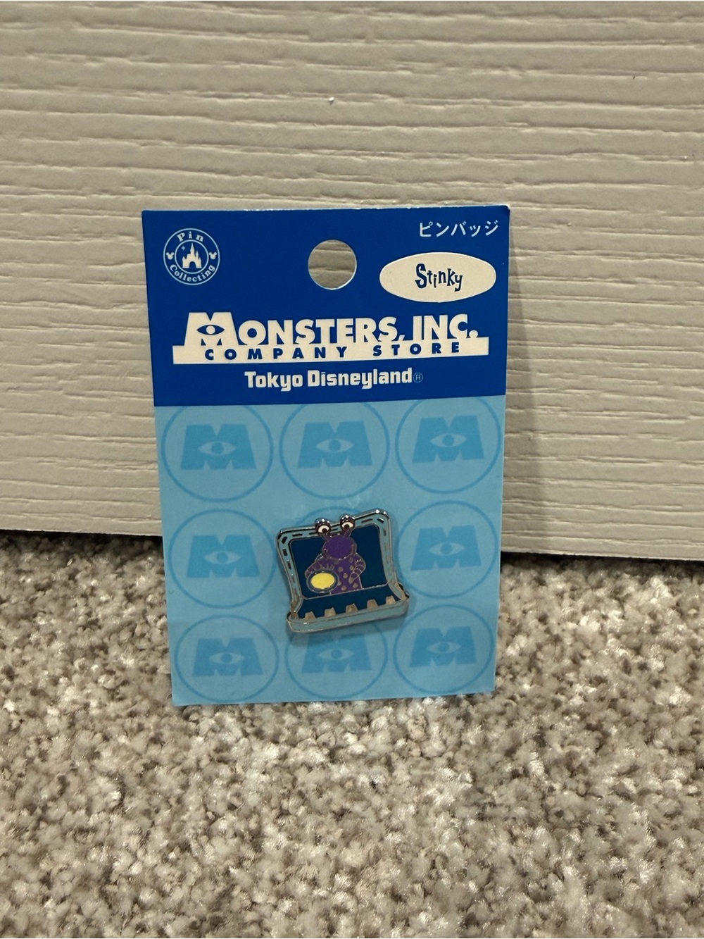 Tokyo Disneyland Monsters Inc โStinkyโ pin